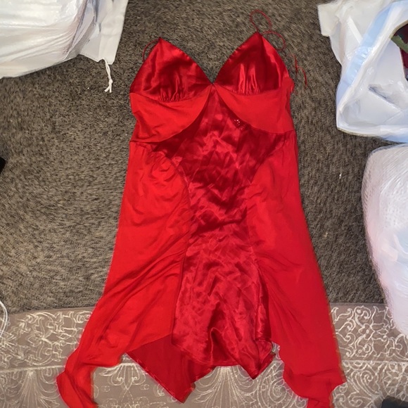 playboy red dress Red Playboy mini dress. Size S/M